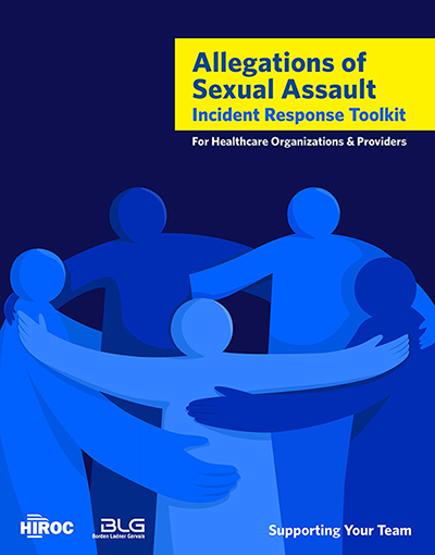 Allegations of Sexual Assault - Incident Response Toolkit