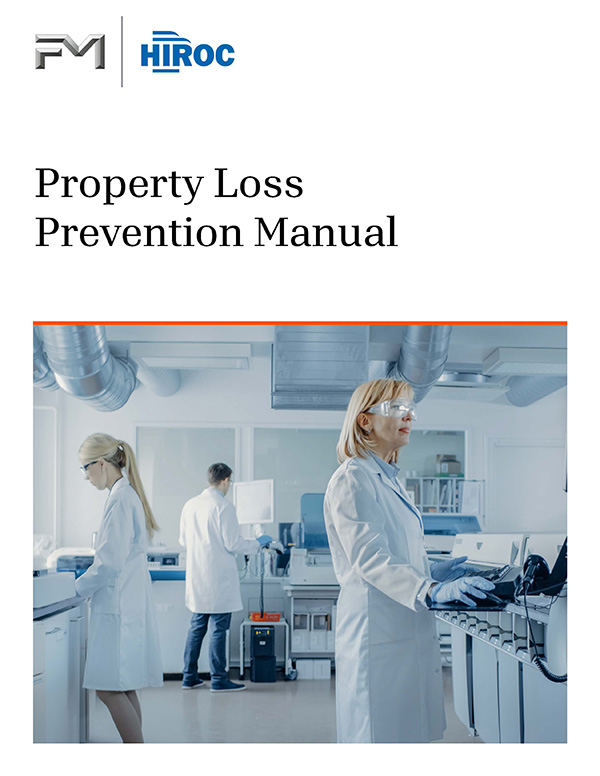 Property Loss Prevention Manual Cover Page