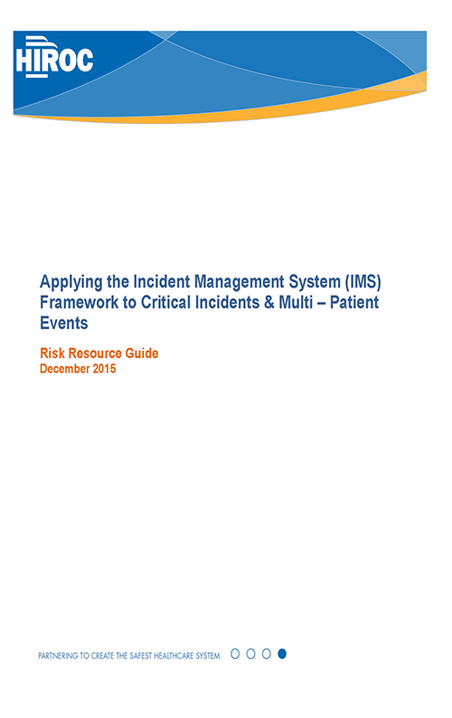 Incident Management System for Critical Incidents