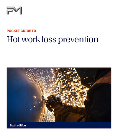 Guide to Hot Work Loss Prevention title page.