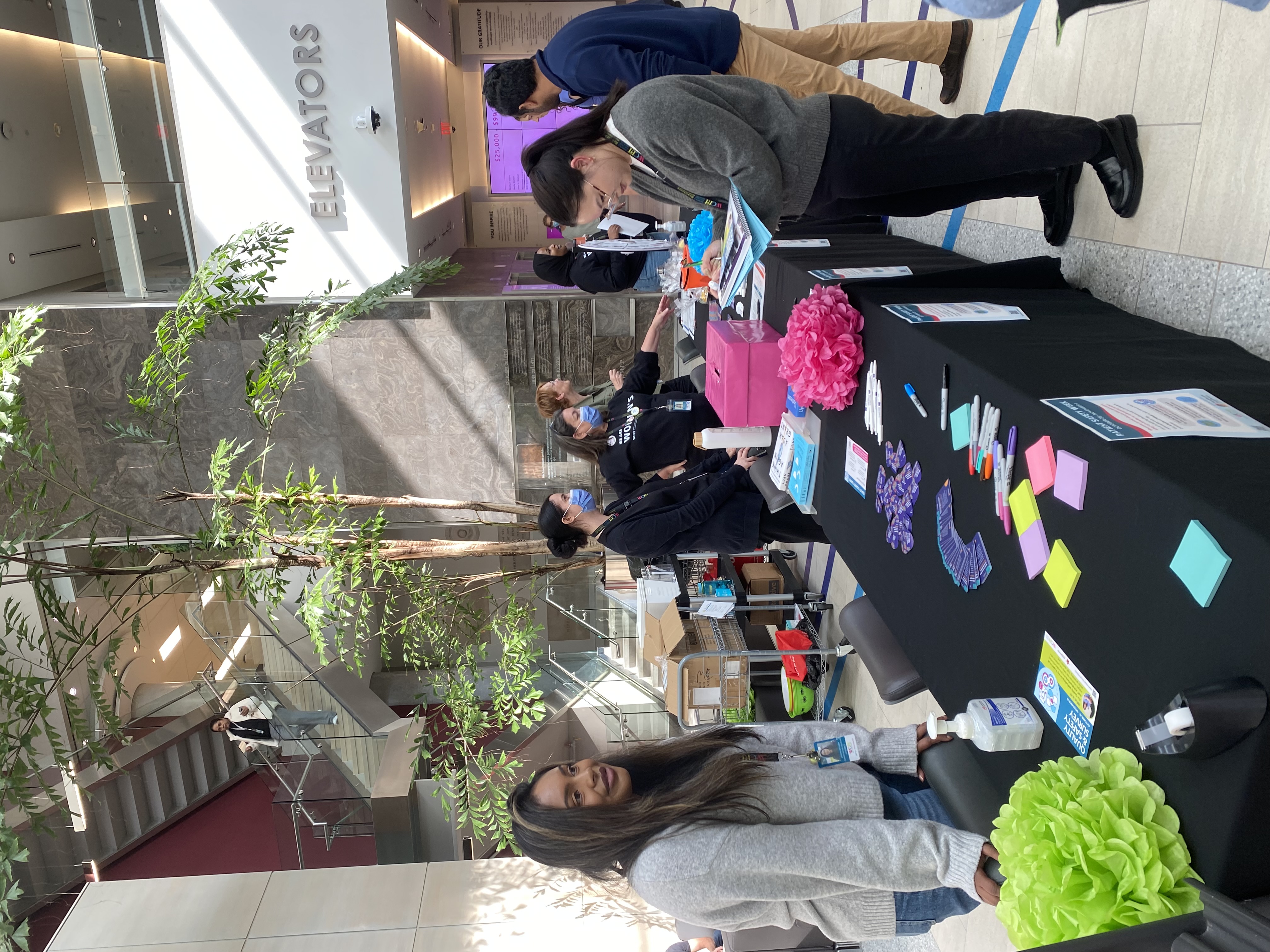 Patient Safety Week Atrium Event, 2024.