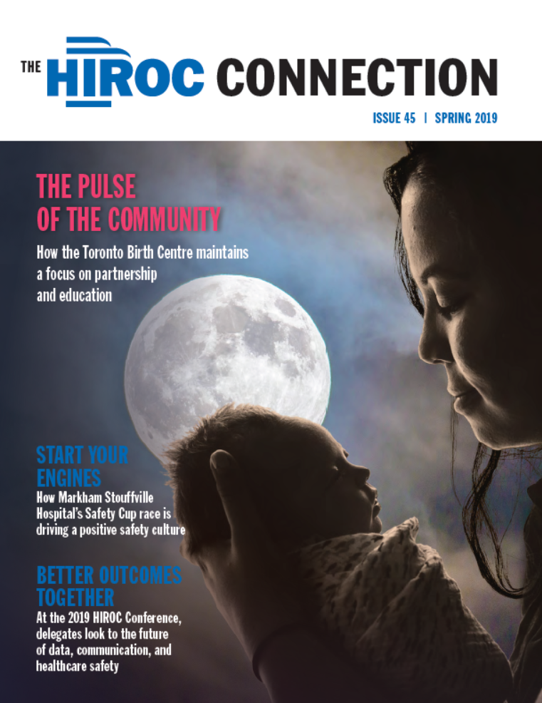 Cover of the Spring 2019 HIROC Connection