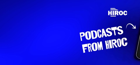 HIROC's New Podcast, Share Scale Repeat imagery 