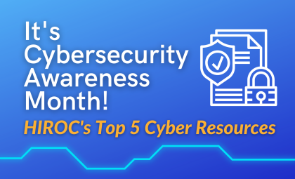 It's Cybersecurity Awareness Month!