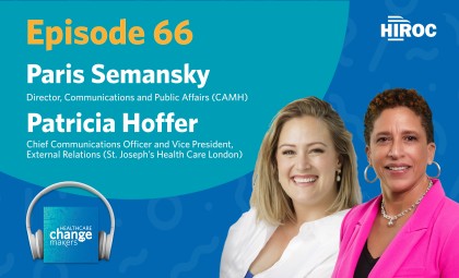 Cover art for episode 66 of Healthcare Change Makers