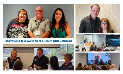 Delegates from the Ontario Risk Network (ORN) meet at HIROC