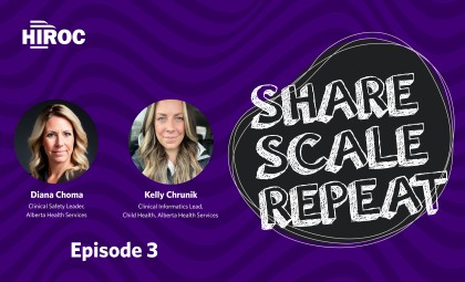 Imagery for Episode 2 of Share Scale Repeat including an image of our guests Diana Choma and Kelly Chrunik
