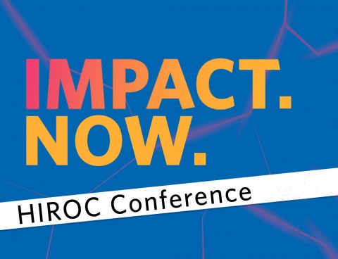 Impact Now, Promotional Banner for the HIROC Conference