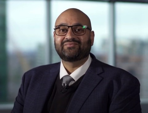 Shahbaz Haque - HIROC VP, Insurance Services speaking in video